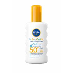 Nivea Dětský sprej na opalování SPF 50+ Sun Kids (Sensitive Protect & Care Sun Spray) 200 ml