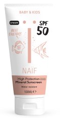 NAIF Ochranný krém na opalování SPF 50 pro děti a miminka 100 ml
