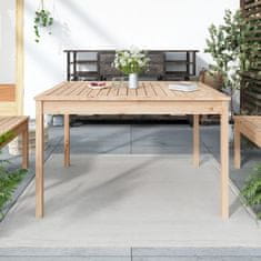 Vidaxl Zahradní stůl 121 x 82,5 x 76 cm masivní borové dřevo