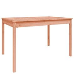 Petromila Zahradní stůl 121 x 82,5 x 76 cm masivní dřevo douglasky