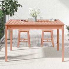 Vidaxl Zahradní stůl 121 x 82,5 x 76 cm masivní dřevo douglasky