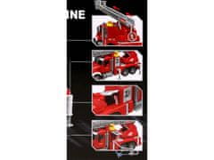 sarcia.eu Auto, červené vodní hasičské auto 3+ MEGA CREATIVE