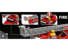 sarcia.eu Auto, červené vodní hasičské auto 3+ MEGA CREATIVE