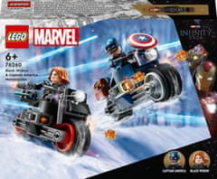 LEGO Marvel 76260 Black Widow a Captain America na motorkách