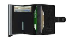 Secrid Černá peněženka SECRID Miniwallet Stitch Linea Black