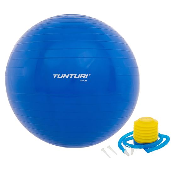 Tunturi Gymnastický míč TUNTURI 55 cm modrý