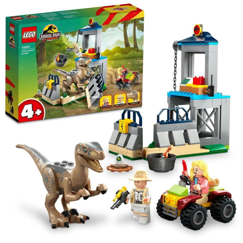 Levně LEGO Jurassic World 76957 Útěk velociraptora