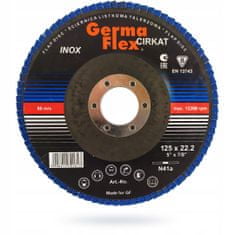 Germa Flex 10x Listová bruska 125mm P36 INOX
