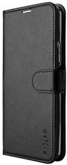 FIXED Pouzdro typu kniha Opus pro Realme GT3, černé, FIXOP3-1121-BK