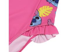 sarcia.eu STITCH Disney Růžové, jednodílné dívčí plavky 4-5 let 104-110 cm
