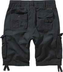 BRANDIT kraťasy Pure Vintage Shorts Černé Velikost: XL