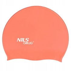 NILS Plavecká čepice silikonová G503 oranžová