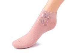 Kraftika 3pár (vel. 35-38) mix dámské bavlněné ponožky kotníkové s
