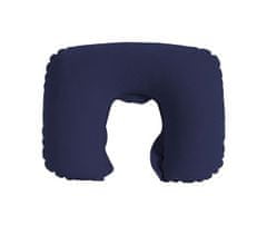 T-class® Nafukovací polštářek za krk (modrá)