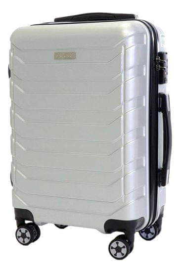 T-class® Palubní kufr 618, matná stříbrná, M