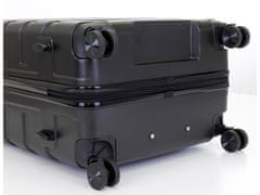 T-class® Cestovní kufr 618, matná černá, XL