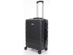 T-class® Cestovní kufr 618, matná černá, L