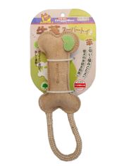 Japan Premium Super kožená hračka pro psy ve tvaru kosti