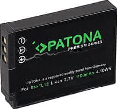PATONA baterie pro foto Nikon EN-EL12 1100mAh Li-Ion Premium