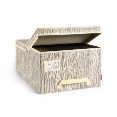 Tescoma Krabice na oděvy FANCY HOME 40 x 52 x 25 cm - capuccino