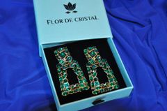 Flor de Cristal Náušnice Dolores - Náušnice s krystaly