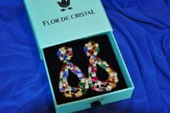 Flor de Cristal Náušnice Malvína - Náušnice s krystaly