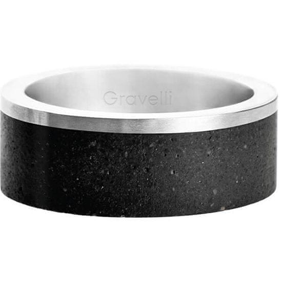 Gravelli Betonový prsten Edge ocelová/atracitová GJRUSSA002