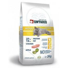 Ontario ONTARIO Cat Adult Indoor 2kg