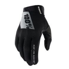 100% rukavice RIDEFIT, 100% - USA (černá) 10010-000
