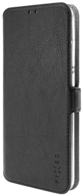 Levně FIXED Tenké pouzdro typu kniha Topic pro Nokia C22, černé, FIXTOP-1125-BK