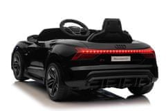Moje Auto Audi Rs E-Tron Gt Na Baterie Černá + Dálkové Ovládání + N