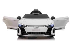 Moje Auto Audi Rs E-Tron Gt Na Baterie Bílá + Dálkové Ovládání + Na
