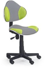 Halmar Dětská židle Flash 2, šedá / zelená