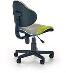 Halmar Dětská židle Flash 2, šedá / zelená