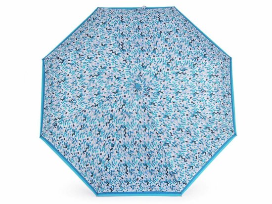 Kraftika 1ks 3 modrá dámský mini skládací deštník, dámské deštníky
