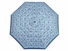 Kraftika 1ks 4 modrá tmavá dámský mini skládací deštník