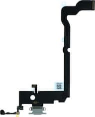 Flex nabíjecí kabel s portem pro iPhone XS Max šedý Ori
