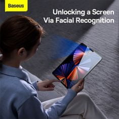 BASEUS 0,3mm tvrzené sklo pro Pro 11 2018/Pro 11 2020/Air 4/Pro 11 2021 Transparentní