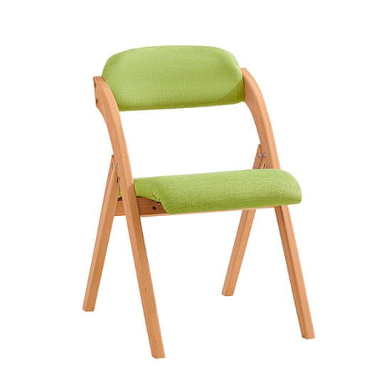 SoBuy SoBuy FST92-GR Skládací židle Kuchyňská židle Zelená 47x77x60cm