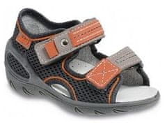 Befado chlapecké sandálky SUNNY 065P096 šedé, velikost 21