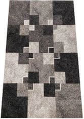 4sleep Kusový koberec PANAMERO 03 Šedá PANAMERO 60/60/110 160x220 Do 0,9cm Geometrické tvary
