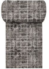 4sleep Běhoun koberec PANAMERO 09 šedý Šedá 30/30/150 PANAMERO Do 0,9cm Geometrické tvary 150