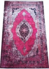 4sleep Kusový koberec VINTAGE růžový Růžová VINTAGE 25/25/90 160x230 Do 0,9cm Listy