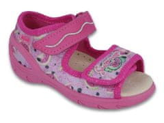 Befado dívčí sandálky SUNNY 433X030 růžové, melouny, velikost 27