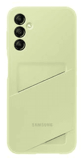 Levně Samsung Card Slot Case Galaxy A34 5G, Lime EF-OA346TGEGWW