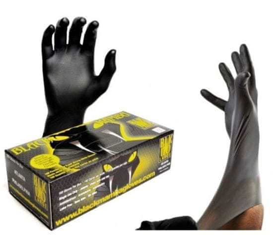 Black Mamba Nitrilové rukavice