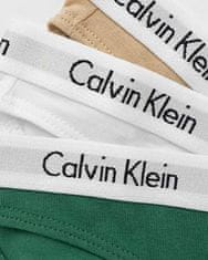 Calvin Klein 3 PACK - dámské kalhotky Bikini QD3588E-BP4 (Velikost XS)