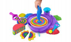 Spin Master Kinetic Sand - Zakřivené Barvy