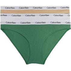 Calvin Klein 3 PACK - dámské kalhotky Bikini QD3588E-BP4 (Velikost XS)