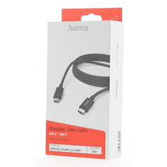 Hama USB-C 2.0 kabel typ C-C 3 m